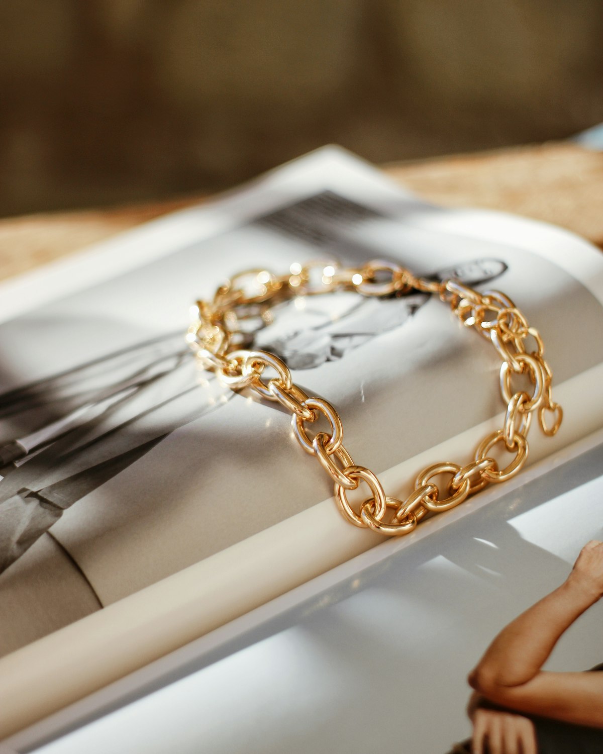 Pulsera Eslabón Dorada